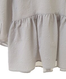 Green Parks ef-de 衿取り外しペプラムブラウス