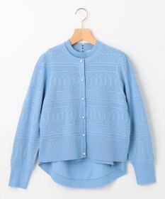 組曲 【2SET・WEB限定】編地ニット ツインセット