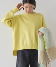 AMERICAN HOLIC 袖ボリュームサイドスリットニットプルオーバー