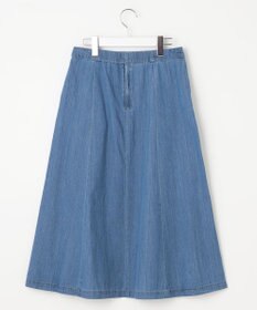 J.PRESS LADIES 【洗える】5ozバージラコンパクト スカート