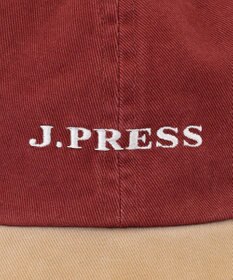 J.PRESS MEN 【WEB・一部店舗限定】ピグメント ロゴキャップ