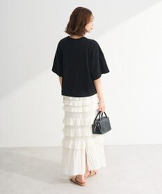 Green Parks ・ＤＯＵＢＬＥ　ＦＬＡＧＳ　レオパードプリントＴＥＥ