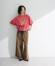 Green Parks ・ＤＯＵＢＬＥ　ＦＬＡＧＳ　レオパードプリントＴＥＥ