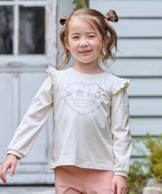 ANY KIDS 【WEB限定】7daysプリントTシャツ エクリュ×コスメ