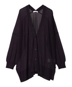 Green Parks 接触冷感シアーニットカーディガン