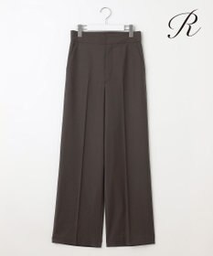 23区 【R(アール)】ウールトロストレッチ ワイドパンツ