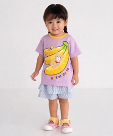 MIKI HOUSE HOT BISCUITS 【80-120cm】 フルーツモチーフ 半袖Tシャツ