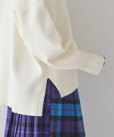 AMERICAN HOLIC 袖ボリュームサイドスリットニットプルオーバー