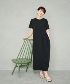 #Newans 【洗える】コクーンシルエットロングワンピース