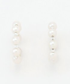 J.PRESS LADIES 【WEB限定・2way・2set】パール イヤカフ リング