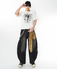 WEGO 【ユニセックス着用ITEM】ブリーチグラフィックT（SS）