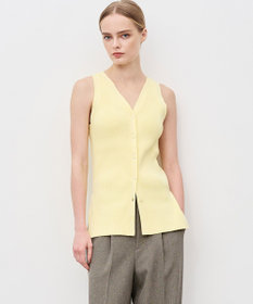 uncrave リブニット 2WAYタンクトップ