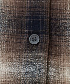 AMERICAN HOLIC バンドカラーチェックシャツワンピース