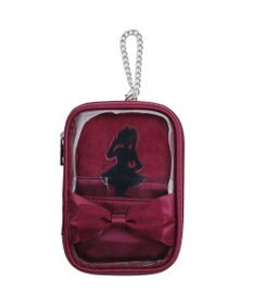 WEGO 【痛バ＆推し活グッズ】ダブルリボンサテンアクスタポーチ