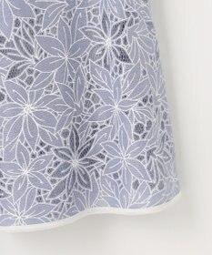 ANY SIS S 【洗える】フラワーレーシーオパール スカート