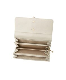 LANVIN en Bleu カルノ かぶせ長財布