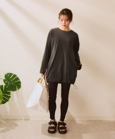 OP／FILA 【Ocean Pacific】バックフリルラッシュガード  レギンスセットウェア