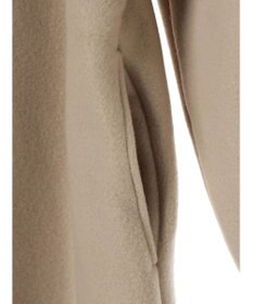 Green Parks フード付き裏ボアロングコーディガン