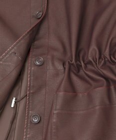 Green Parks ・ＥＬＥＮＣＡＲＥ　ＤＵＥ　フェイクレザーカバーオール