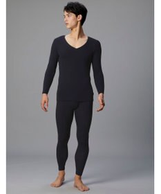 WACOAL MEN 綿混インナー ボトム 足首丈 しっかりあたたかい 保温性 肌側起毛 ストレッチ素材 前開き メンズ GS6021 /ブロス