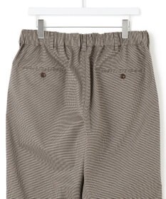 J.PRESS YORK STREET 【UNISEX】クラシックチェック ワイドバギーパンツ