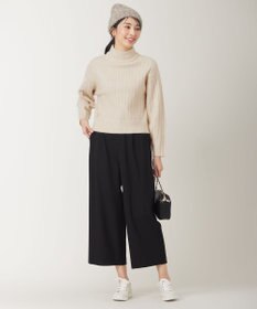 ANY SIS 【シリーズ累計7万本突破！】サーモ2WAYストレッチ ワンタック ワイドパンツ