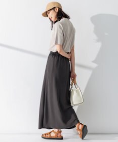 23区 【洗える】コットンポリエステル 半袖 ニット