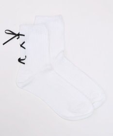 WEGO レースアップバックリボンソックス