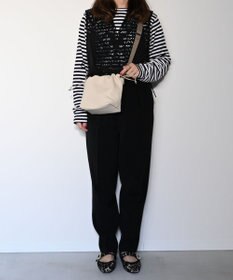 blancle シュリンクレザー ドローストリング2wayバッグ