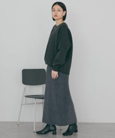 AMERICAN HOLIC 【WEB限定】袖タックコクーンポンチプルオーバー