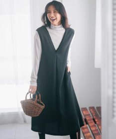 UNFILO ツイード ジャンスカ