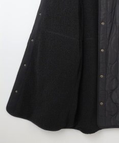 ANY L 【マフラー付き】キルトリバーシブルコート