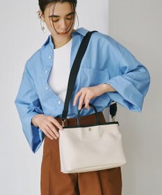 TOPKAPI 【Breath TOPKAPI】RIPPLE リプル ショルダー付き シンプル ミニ トートバッグ