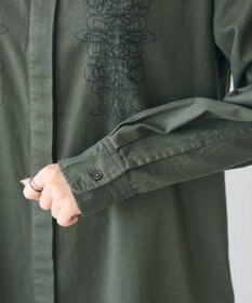 CRAFT STANDARD BOUTIQUE 刺繍入ツイルワンピース