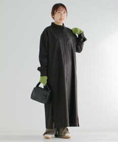 CRAFT STANDARD BOUTIQUE 刺繍入ツイルワンピース