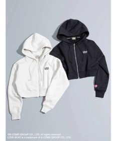 Green Parks ■別注　ＬＯＶＥ　ＢＯＡＴ　ショートＺＩＰパーカー