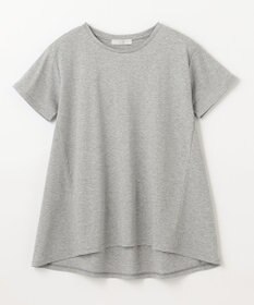 ANY L 【汗ジミ防止加工】シルケットスムースバックギャザーチュニック