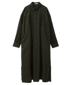 CRAFT STANDARD BOUTIQUE 刺繍入ツイルワンピース