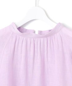 23区 【洗える】LIBECOリネン ボリュームスリーブ ブラウス