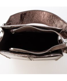 UNBILLION カシュカシュ cachecache / エナメル調ボックスパネルミニショルダー