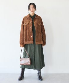 CRAFT STANDARD BOUTIQUE 刺繍入ツイルワンピース