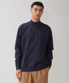 UNFILO MENS コットン モックネックTEE [23年秋冬商品]
