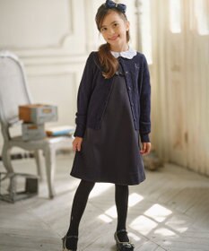 組曲 KIDS 【110-140cm】グログラン ワンピース