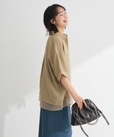 Green Parks 裾レイヤードショートスリーブシャツⅡ