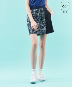 23区GOLF 【WOMEN】【撥水】パリマップ総柄スカート
