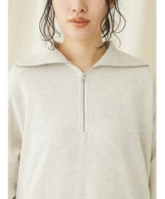 CRAFT STANDARD BOUTIQUE 　裏毛セーラーカラーＺＩＰプルオーバー