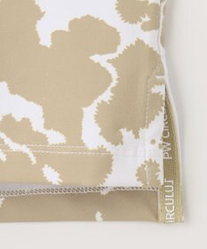 PW CIRCULUS 【WOMEN】【ストレッチ/UVケア】アニマルプリント モックネック シャツ