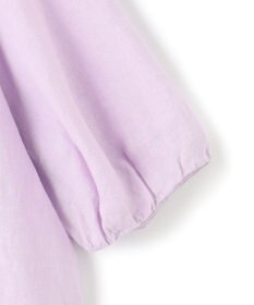 23区 【洗える】LIBECOリネン ボリュームスリーブ ブラウス