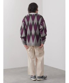 CRAFT STANDARD BOUTIQUE 【男女兼用】アーガイル柄カーディガン