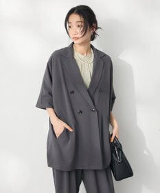 CRAFT STANDARD BOUTIQUE 半袖テーラードジャケット